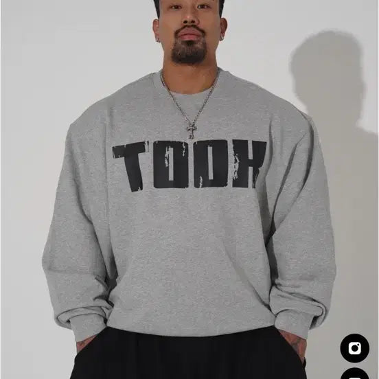 [BUNJANG] TOOK Sweatshirt Size 1 / TOOK 맨투맨 사이즈1