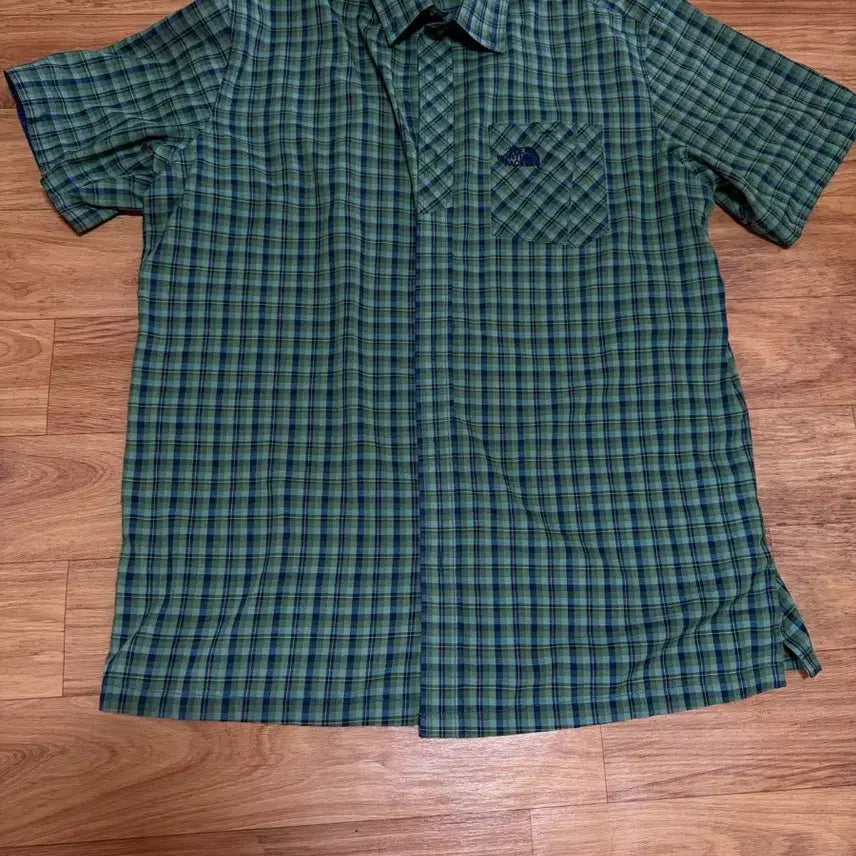 [BUNJANG] The North Face Short-Sleeve Shirt Size 110 / [110] 노스페이스 반팔 남방