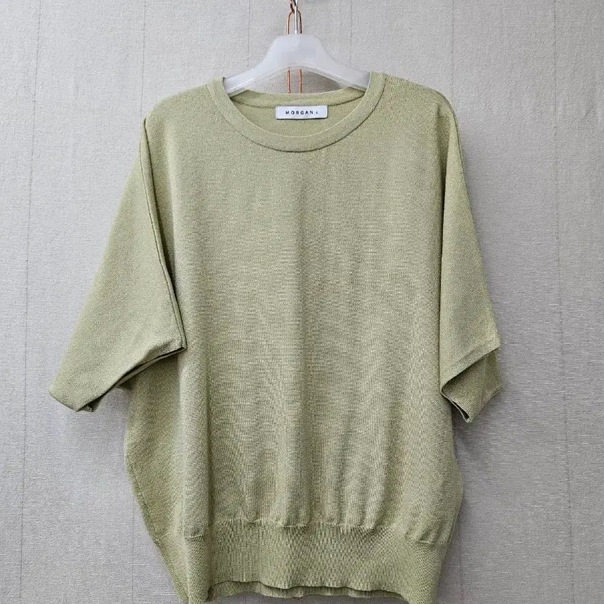 [BUNJANG] Morgan Raglan Short-Sleeve Knit 66-77 / 모르간  나그랑반팔니트 66~77