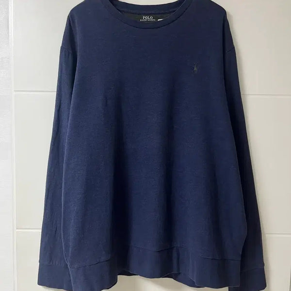 [BUNJANG] Polo Ralph Lauren Navy Sweatshirt XL / 폴로 맨투맨 (정품 큐알 인증 제품)