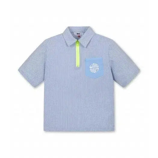 [BUNJANG] Wacc 2022 Half Zip-Up Sweatshirt / 22년도 왁wacc 정품 시어서커 하프집업