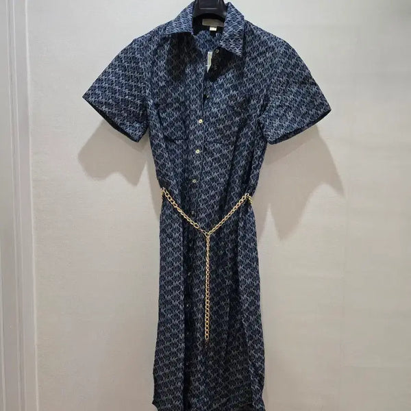 [BUNJANG] Michael Kors Shirt Dress M / 미사용 마이클코어스 셔츠 원피스 m