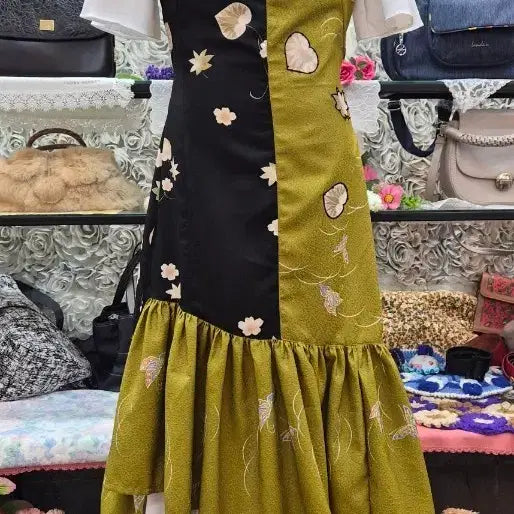 [BUNJANG] Custom Maxi Long Dress One-Piece (Size 55-Small 66) / 맞춤 맥시 롱드레스 원피스(55~작은66)