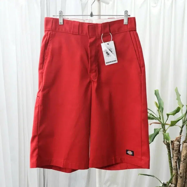 [BUNJANG] Dickies Vintage Red Work Bermuda Shorts / 디키즈 Dickies 빈티지 레드 워크 버뮤다 팬츠 2322