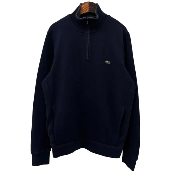 [BUNJANG] Lacoste Half Zip-Up Sweatshirt (M) / 라코스테 하프 반집업  M