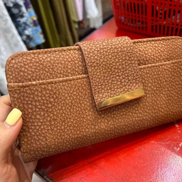 [BUNJANG] Brown Long Wallet New / 브라운 장지갑 새상품