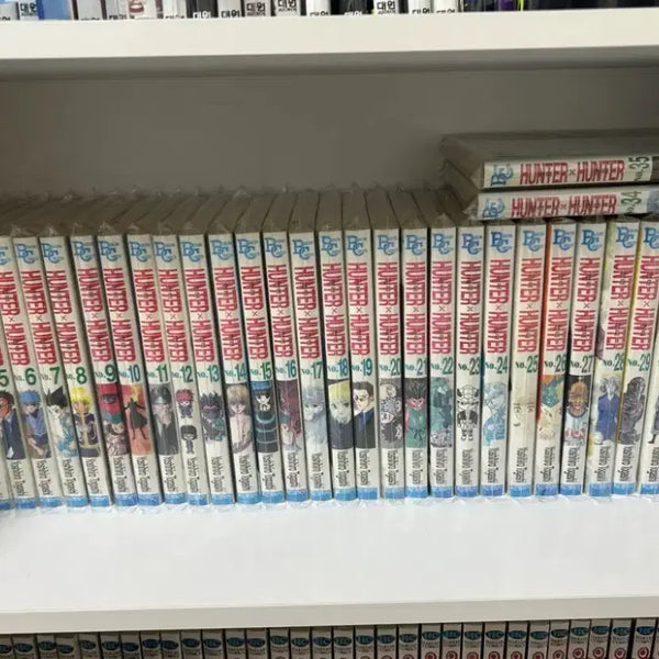 [BUNJANG] Hunter x Hunter Complete Manga Set Volumes 1-35 / 재업급전 헌터X헌터 만화책 전권 일괄 1~35권 헌헌
