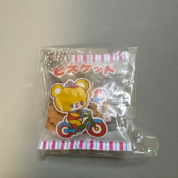 [BUNJANG] Ochame Friends Biscuit Keychain / 오차메 프렌즈 비스킷 키링