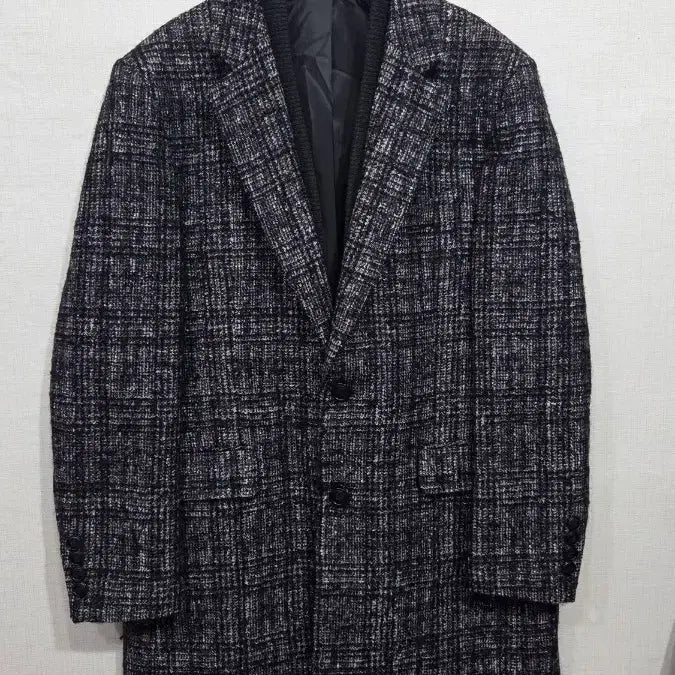 [BUNJANG] Andrew Marc Check Pattern Coat / 앤드류 마크 체크 패턴 코트