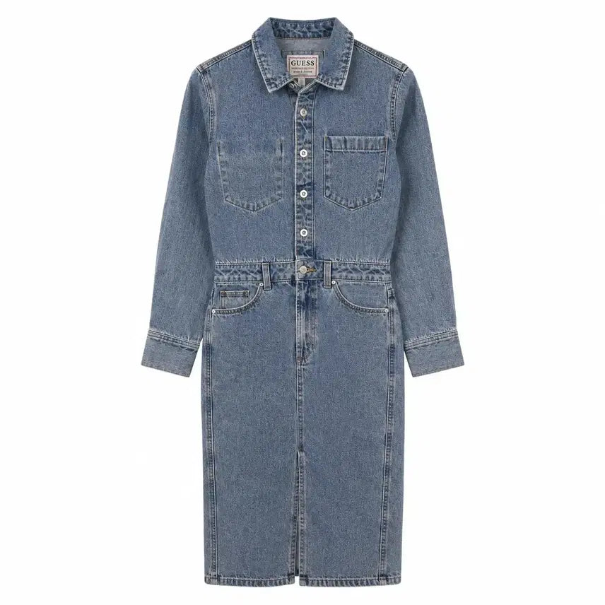 [BUNJANG] Guess Denim Dress / 여XS(허리26) 게스 데님 원피스