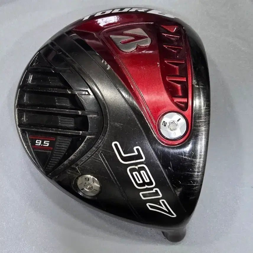 [BUNJANG] Bridgestone J817 9.5 Degree Driver Head (Cracked) / 깨진 드라이버 금간 골프채 헤드 브릿지스톤 J817 9.5도