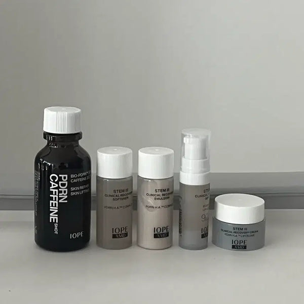 [BUNJANG] IOPE PDRN Caffeine Shot Ampoule Refill 30ml + 4-Piece Kit / 아이오페 PDRN 카페인샷 앰플리필30ml+4종키트