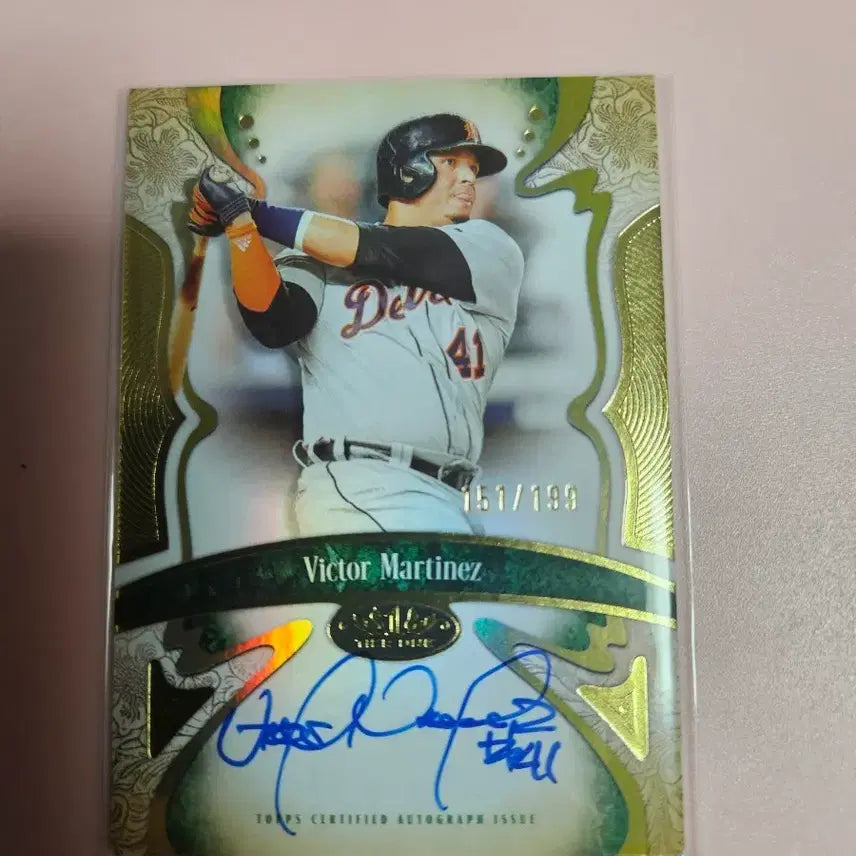 [BUNJANG] Victor Martinez 2026 Topps Tier One Autograph Card / 디트로이트)빅터 마르티네즈 2026 탑스 Tier One 오토 카드