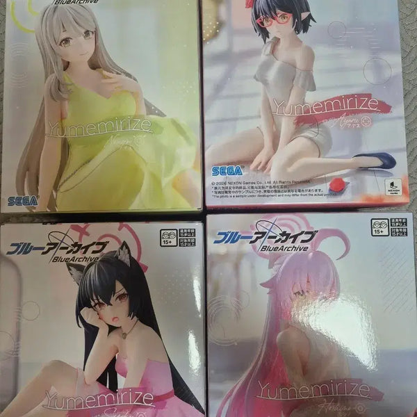 [BUNJANG] Blue Archive 4 Figure Set Sealed / [미개봉] 블루아카이브 피규어 4종 합해서 팝니다