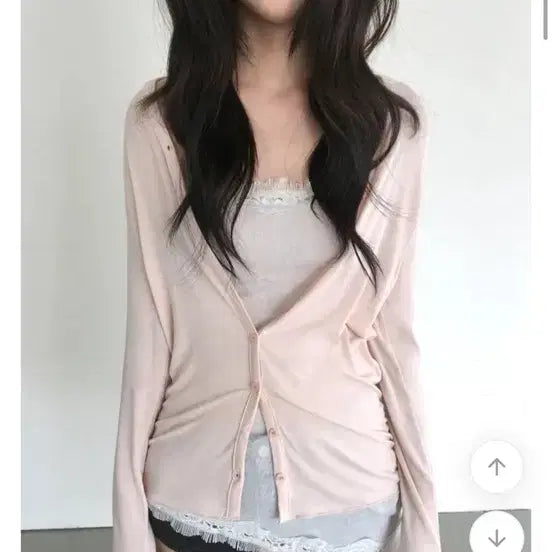 [BUNJANG] Selectsoe Sophie Cardigan Pink / Selectsoe sophie 가디건 핑크