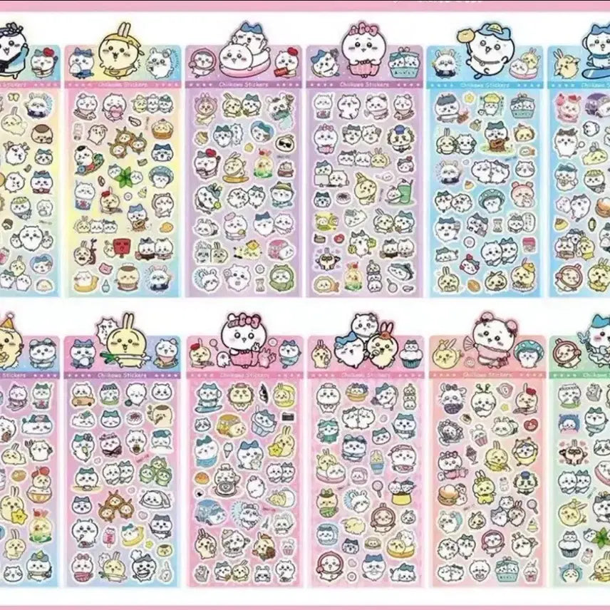 [BUNJANG] Chiikawa Hologram Large Sticker / 치이카와 홀로그램 대형 스티커