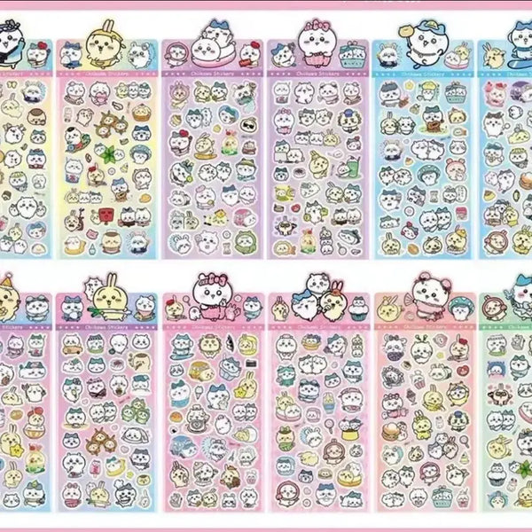 [BUNJANG] Chiikawa Hologram Large Sticker / 치이카와 홀로그램 대형 스티커