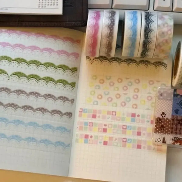 [BUNJANG] Haeflshop Cloud Layering Masking Tape Set / 해플샵 구름레이어링 마테 5종 통마테