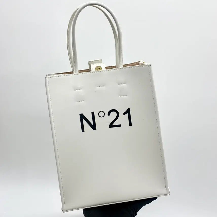 [BUNJANG] 21 Numero Ventuno Logo Tote Bag / 267003520 N 21 로고 누메로 벤투노 토트백