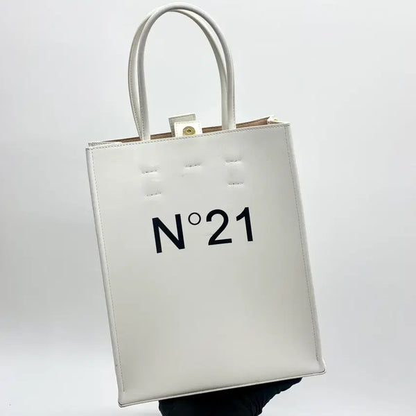 [BUNJANG] 21 Numero Ventuno Logo Tote Bag / 267003520 N 21 로고 누메로 벤투노 토트백