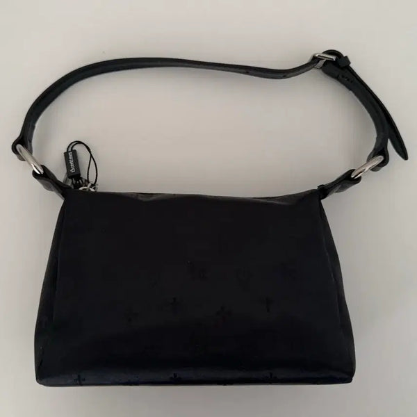 [BUNJANG] Threetimes Jacquard Mini Bag Black / (새제품) 쓰리타임즈 자카드 미니백 블랙 threetimes