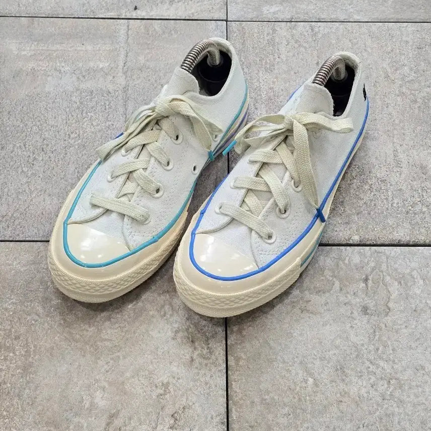 [BUNJANG] Converse Chuck 70 Low Vintage White Sneakers / (230)컨버스 척 70 로우 까치 빈티지 화이트 스니커즈