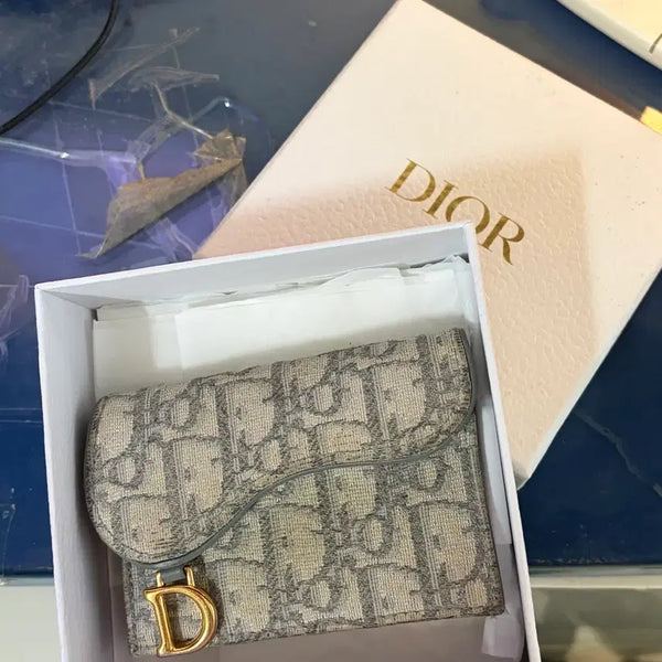 [BUNJANG] Dior Oblique Saddle Card Holder Full Box / 디올 오블리크 새들 카드지갑 풀박스