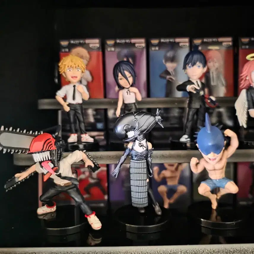 [BUNJANG] Chainsaw Man World Collectable Figure Set (Vol. 1 & 2) / 체인소맨 월드 콜렉터블(월콜) 피규어 1, 2탄 총 10종 개봉품