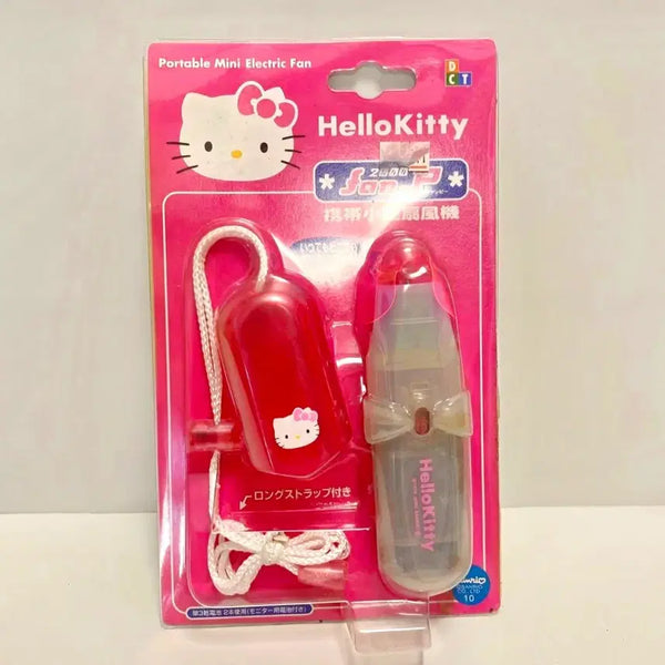[BUNJANG] Hello Kitty Compact Handheld Fan / 키티 컴팩트 선풍기, 키티 손선풍기, 키티 선풍기