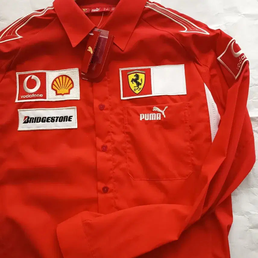 [BUNJANG] Puma Ferrari Official Shirt Size 95 / 페라리 정품 셔츠
