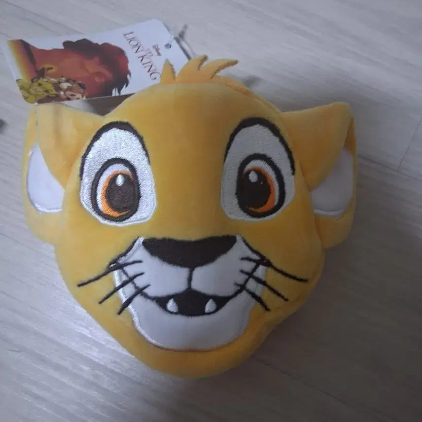 [BUNJANG] Disney The Lion King Simba Face Pouch / 디즈니 라이온킹 심바 파우치 1개