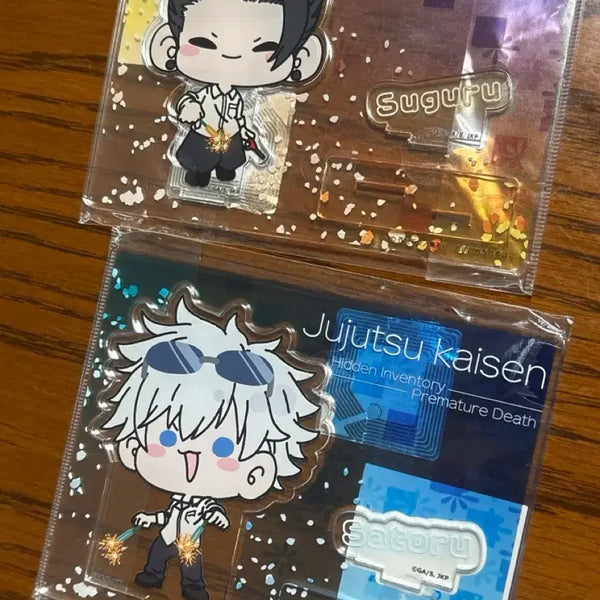 [BUNJANG] Jujutsu Kaisen Volume 0: Pre-Time Skip SD "Fireworks" Acrylic Stand Set - Gojo & Geto Bundle / 일괄)주술회전 회옥옥절 SD 불꽃놀이 아크릴 고죠 게토