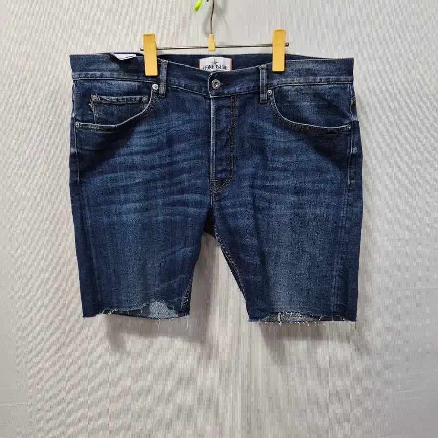 [BUNJANG] Stone Island Denim Shorts Men's Size 36 / 스톤아일랜드 청바지 반바지 남성36