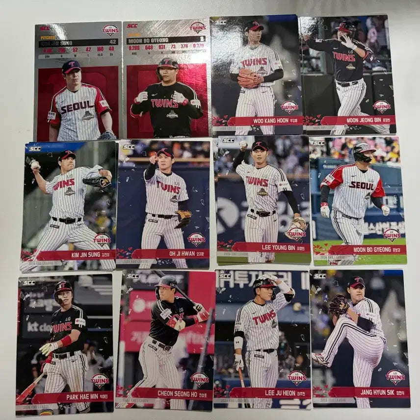 [BUNJANG] 2026 KBO Plus Card LG Twins Bundle Set / 2026 kbo 플러스카드 LG트윈스 일괄