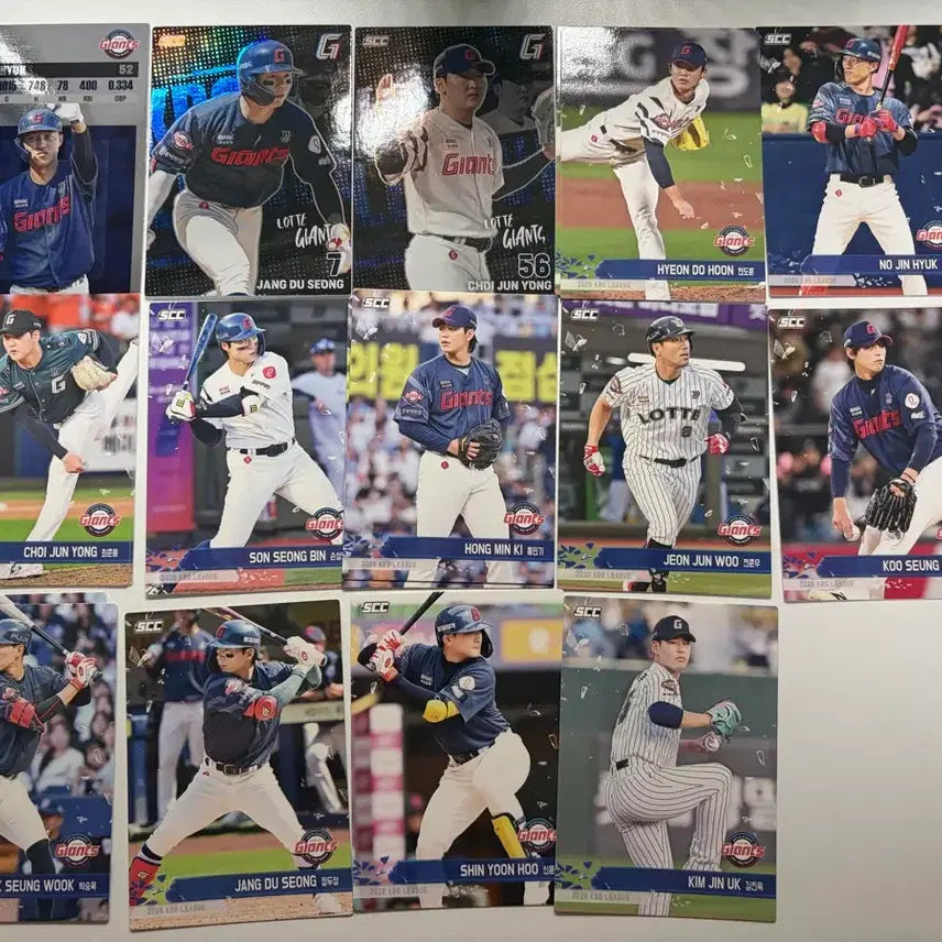 [BUNJANG] LOTTE GIANTS 2026 KBO Plus Card Bundle Set / 2026 kbo 플러스카드 롯데자이언츠 일괄