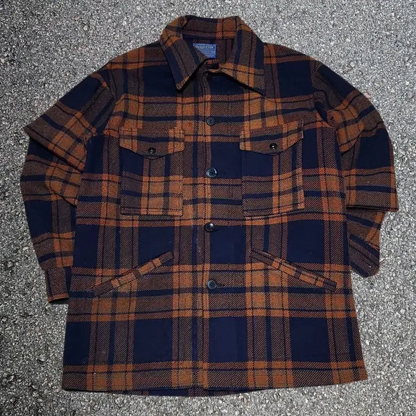 [BUNJANG] Pendleton 70s Made In USA Virgin Wool Cruiser Jacket M / 70s 팬들턴 Made In USA 버진 울 크루저 빈티지 자켓 M