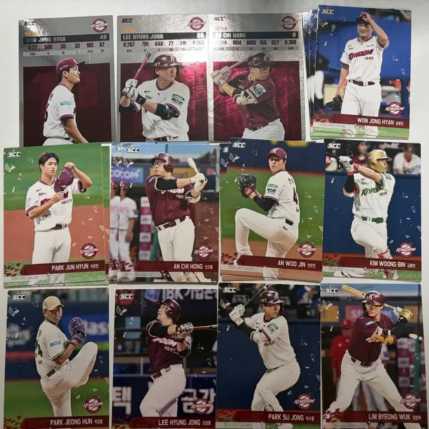 [BUNJANG] 2026 KBO Plus Card Kiwoom Heroes Bundle Set / 2026 kbo 플러스카드 키움히어로즈 일괄