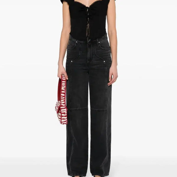 [BUNJANG] Isabel Marant Etoile Black Jeans / 이자벨마랑 에뚜왈 블랙진