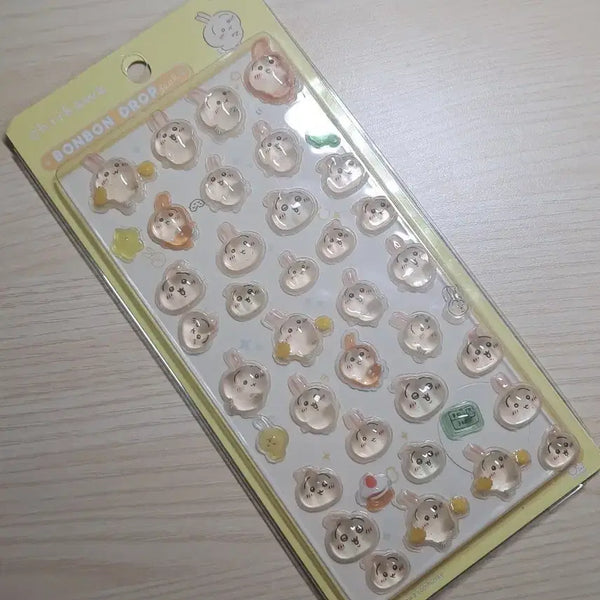 [BUNJANG] Chiikawa Usagi Bouncing Sticker / [치이카와] 치이카와 우사기 봉봉 스티커 판매합니다