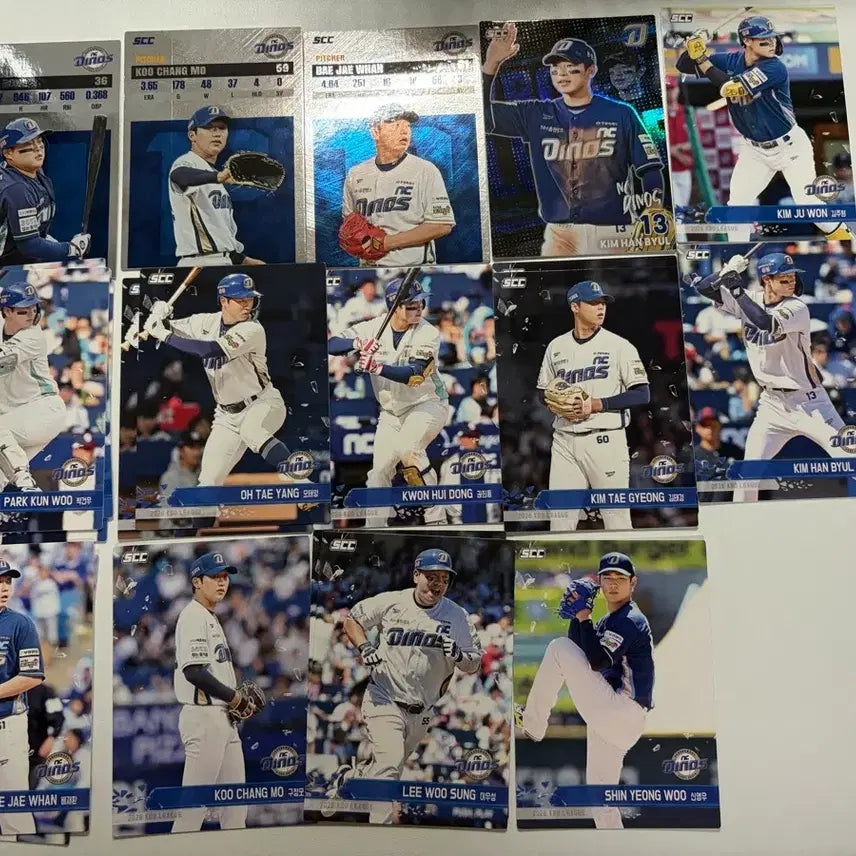 [BUNJANG] 2026 KBO NC Dinos Plus Card Bundle Set / 2026 kbo 플러스카드 엔씨다이노스 일괄