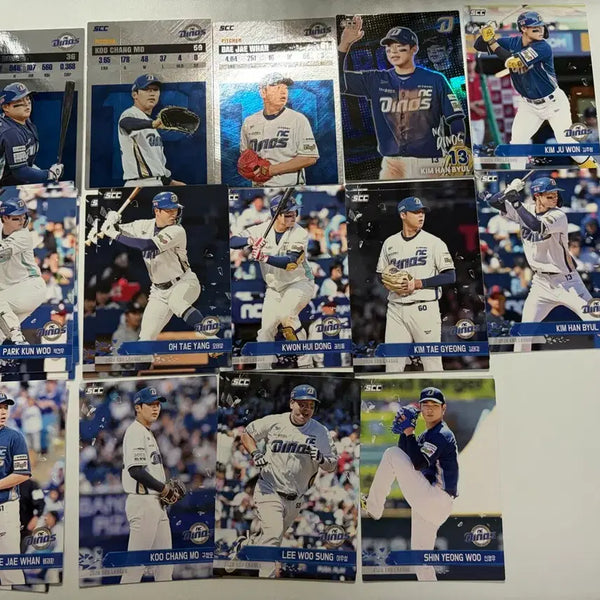 [BUNJANG] 2026 KBO NC Dinos Plus Card Bundle Set / 2026 kbo 플러스카드 엔씨다이노스 일괄
