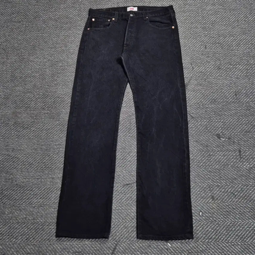 [BUNJANG] Levi's 501 Black Cotton Jeans / [34]리바이스501 블랙 면100%-B129