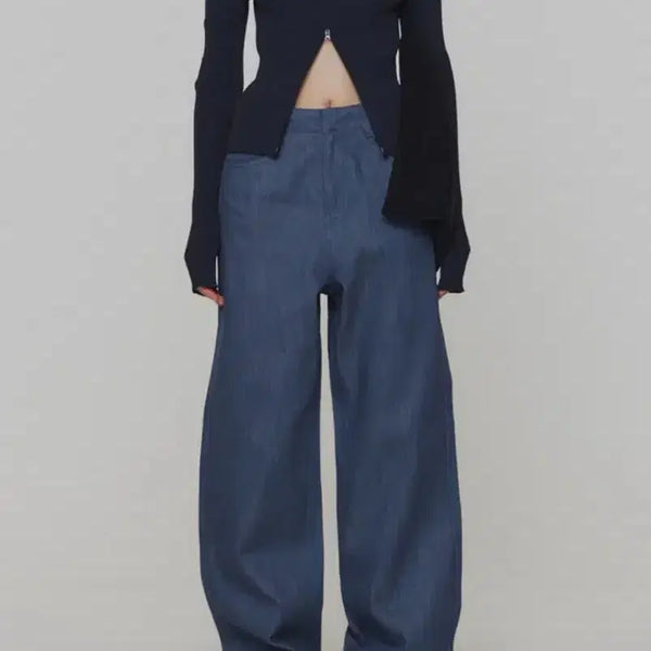 [BUNJANG] Amomento Ribbed Mock Neck Cardigan / 아모멘토 모크넥 가디건 Ribbed Mock Neck Cardigan