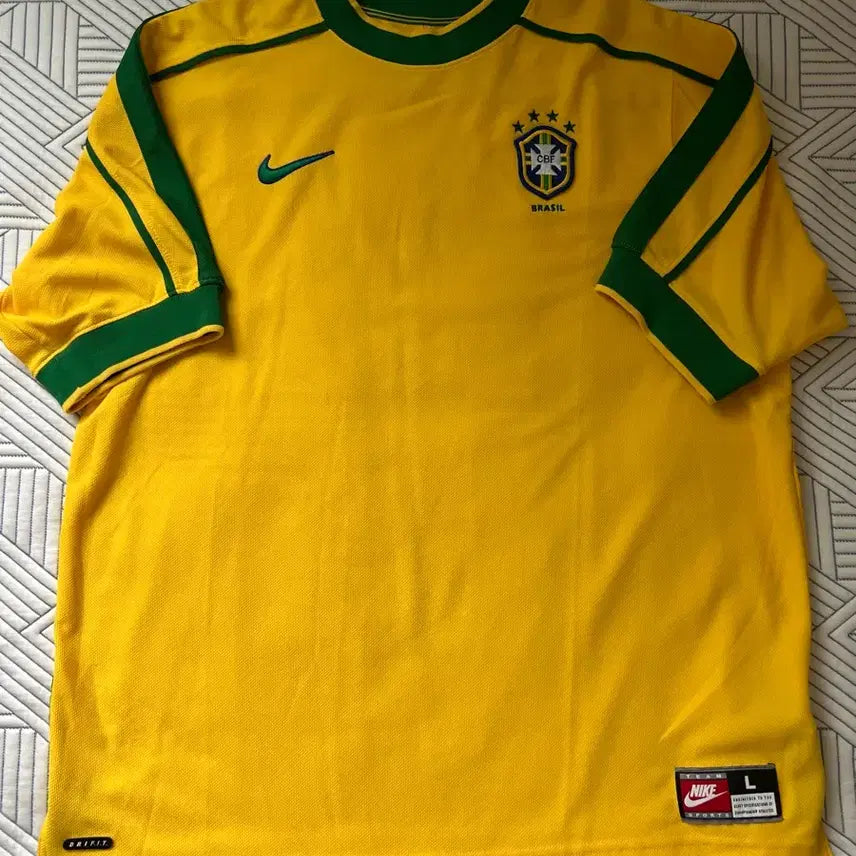 [BUNJANG] Nike Brazil 1998 Replica Jersey No Marking / 나이키 브라질 1998 레플리카 유니폼 논마킹