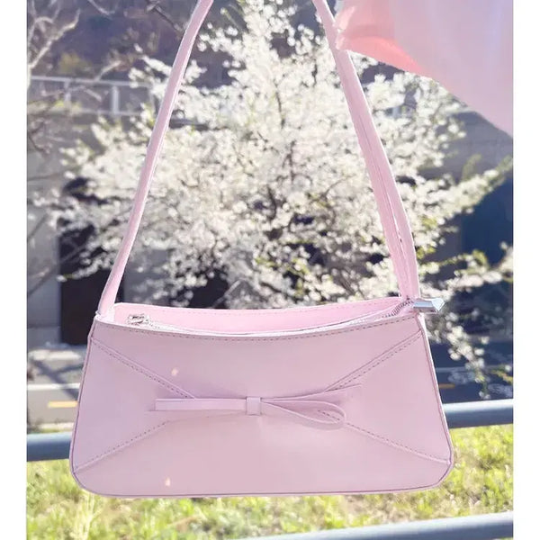 [BUNJANG] Ribbon Bag Shoulder Mini Bag / 리본백 리본가방 숄더백 미니백 가을 간절기 개강룩 하이틴룩