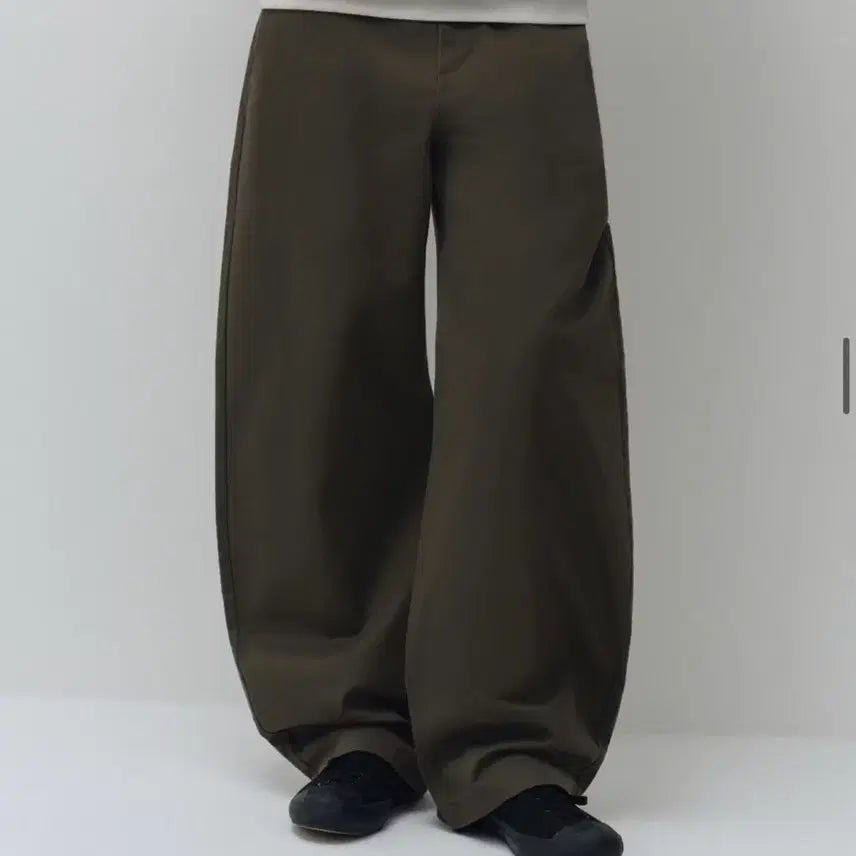 [BUNJANG] Musinsa Standard Solid CP Curved Pants (Size 36, Khaki) / [36] 무신사 스탠다드 솔리드cp 커브드팬츠팝니다 브라운 컬러