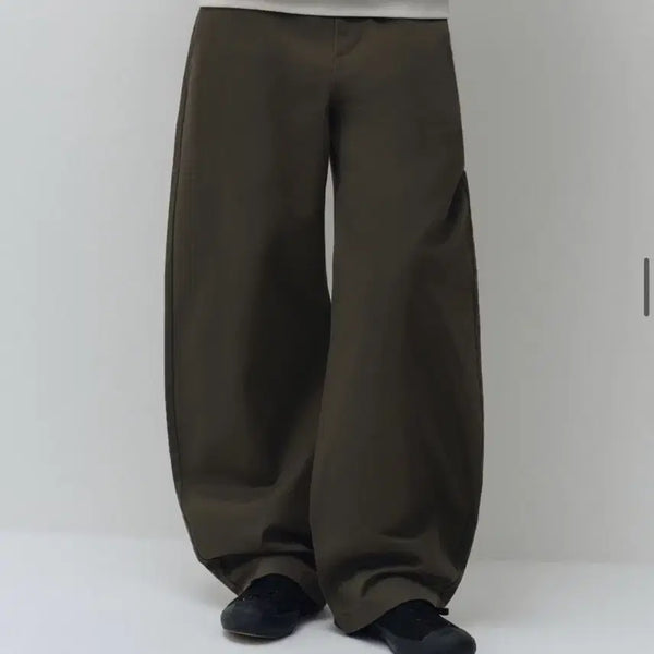 [BUNJANG] Musinsa Standard Solid CP Curved Pants (Size 36, Khaki) / [36] 무신사 스탠다드 솔리드cp 커브드팬츠팝니다 브라운 컬러