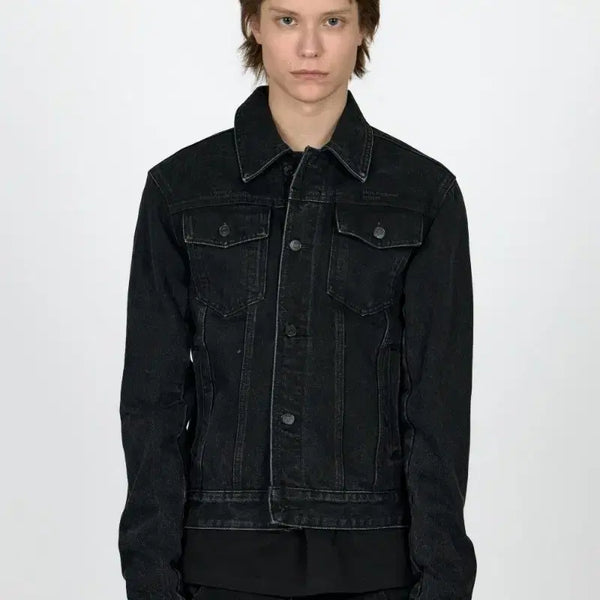 [BUNJANG] MPA Black Trucker Jacket / MPa TRUCKER JACKET (BLACK) M사이즈