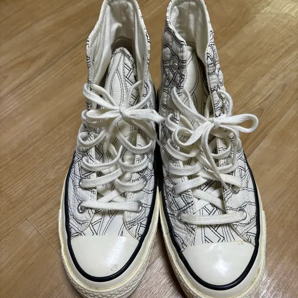 [BUNJANG] Converse Chuck Taylor 70s High Top Pattern Sneakers / 컨버스 척테일러 70s 하이탑 패턴 스니커즈