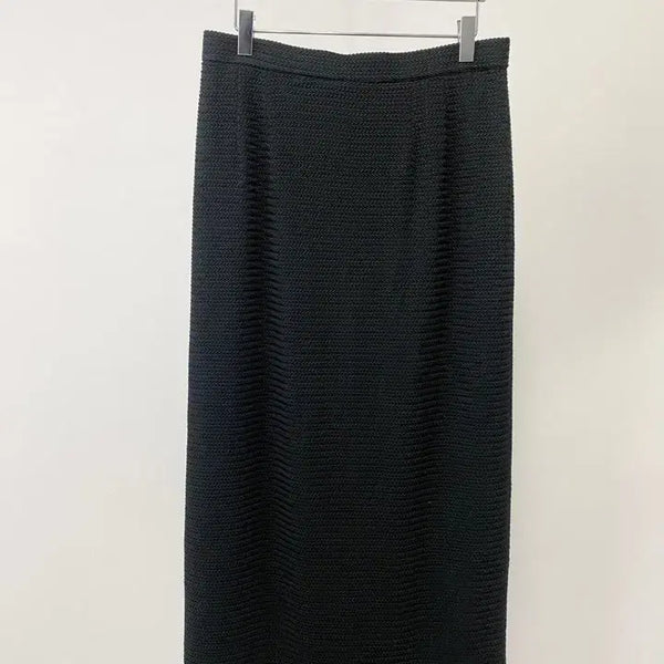 [BUNJANG] Vintage Mesh Pattern Long Skirt / 빈티지 매쉬 패턴 롱 스커트